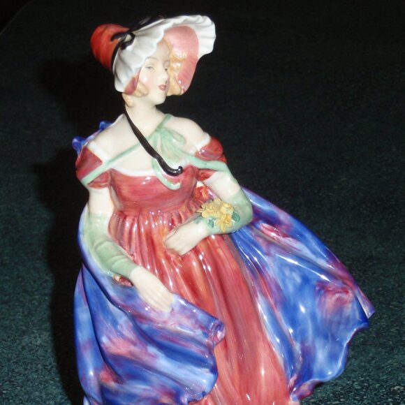 Antique Royal Doulton "Lady April" HN 1958 Collectible Figurine - RARE GIFT!